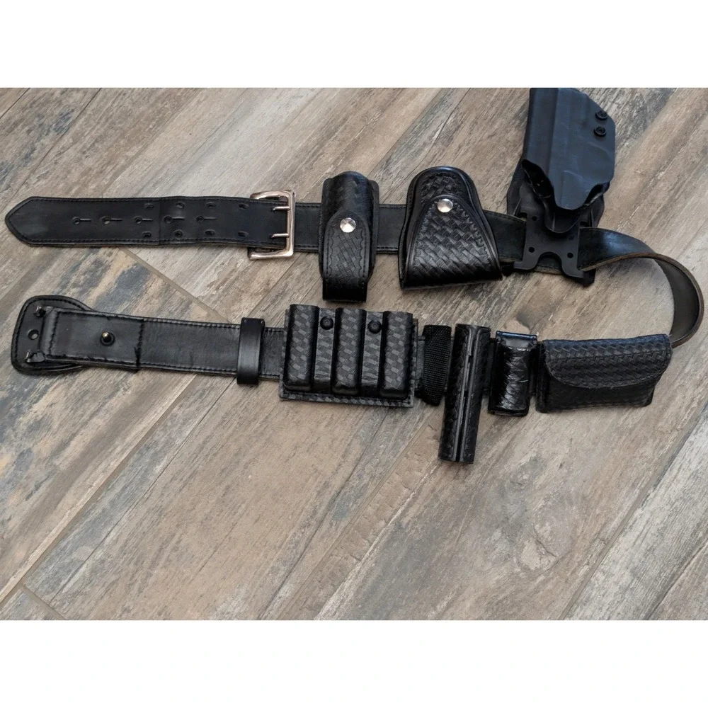 Law Enforcement Security Safariland Monarch Don Hume Holsters Tactical Duty Belt